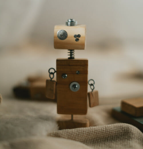 Robot de madera